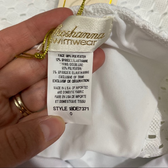 Shoshanna • White Eyelet One Piece - Picture 8 of 8